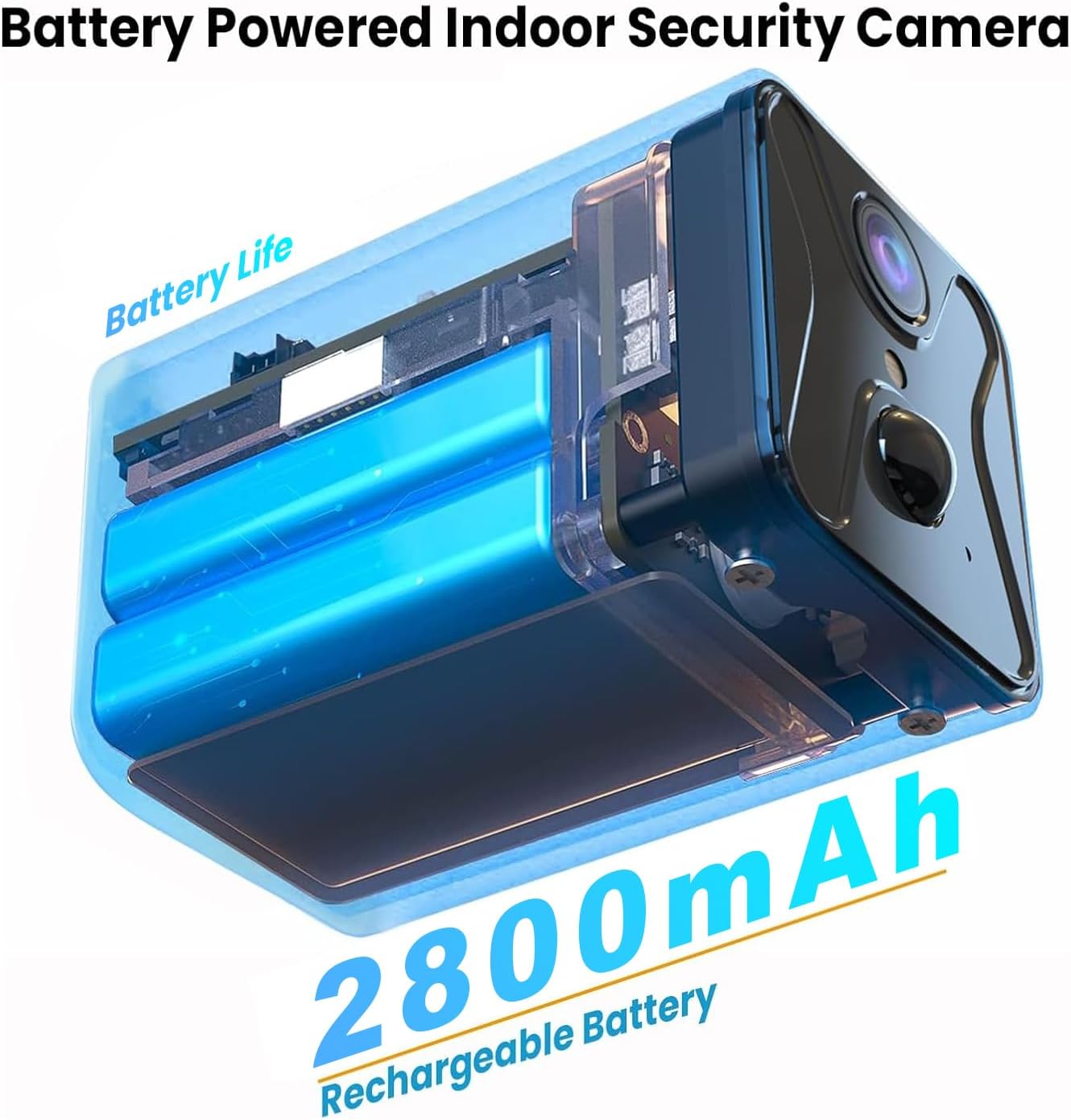 B6 4K Hidden Spy Camera with WiFi Smart Nanny Cam