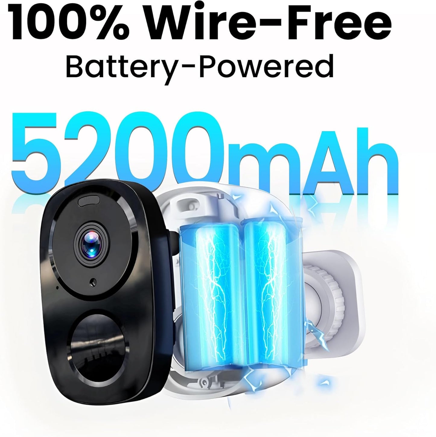 CB54 2.4G&5G Wi-Fi Outdoor Security Camera