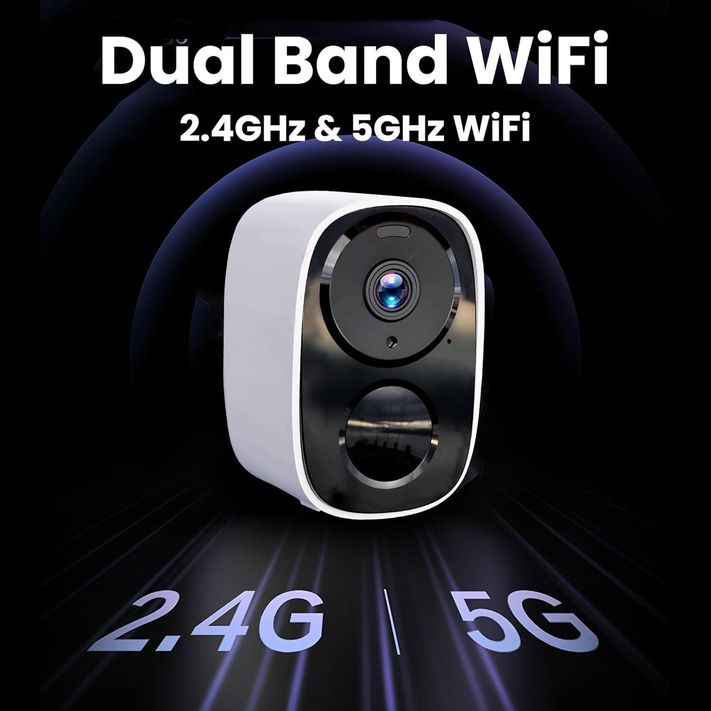 CB54 2.4G&5G Wi-Fi Outdoor Security Camera
