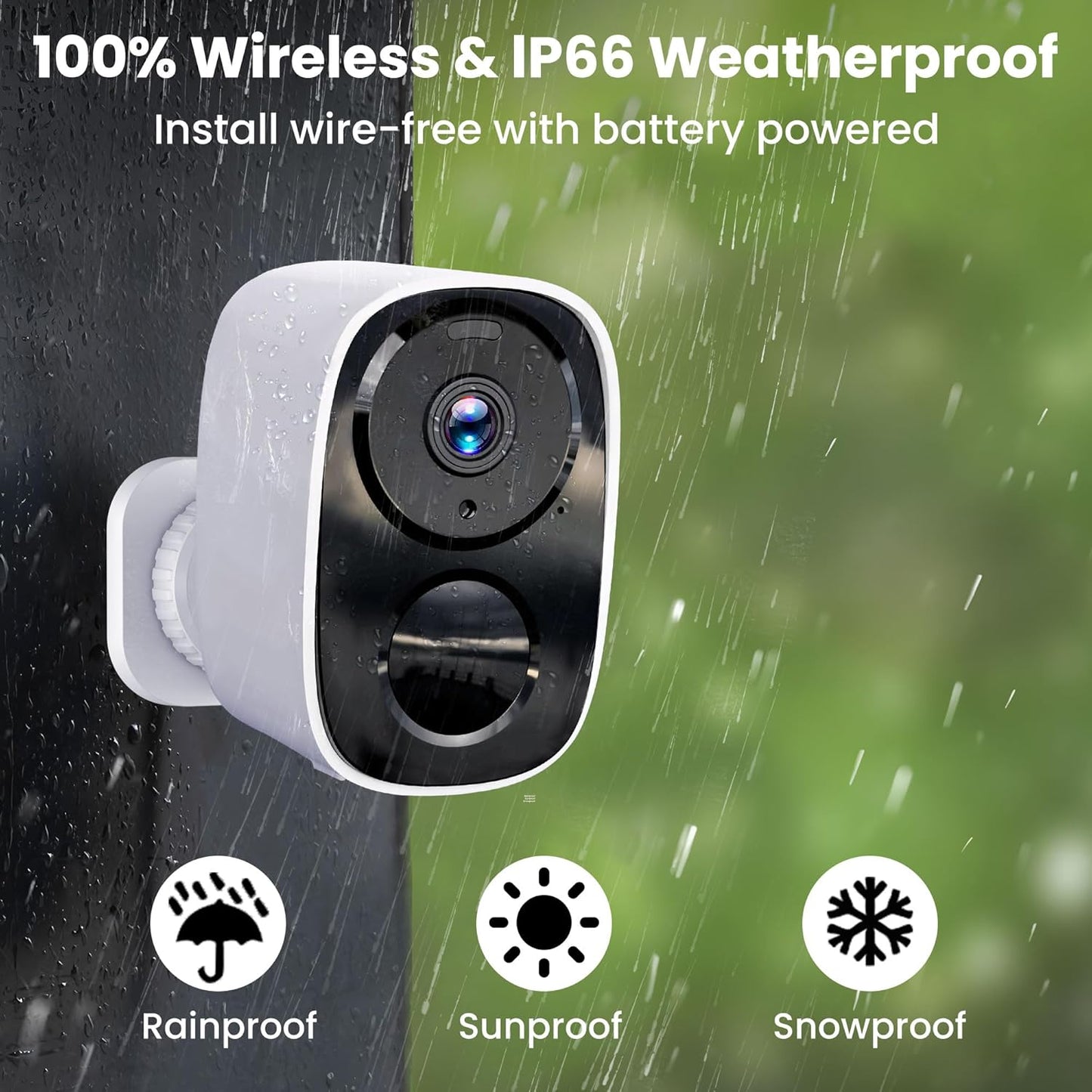 CB54 2.4G&5G Wi-Fi Outdoor Security Camera