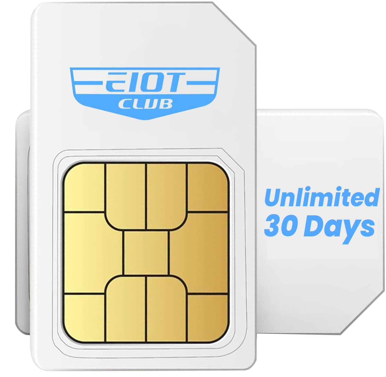 UBox EIOTCLUB SIM-Kartendaten (nur EU) – 1 Monat Unbegrenzte Daten