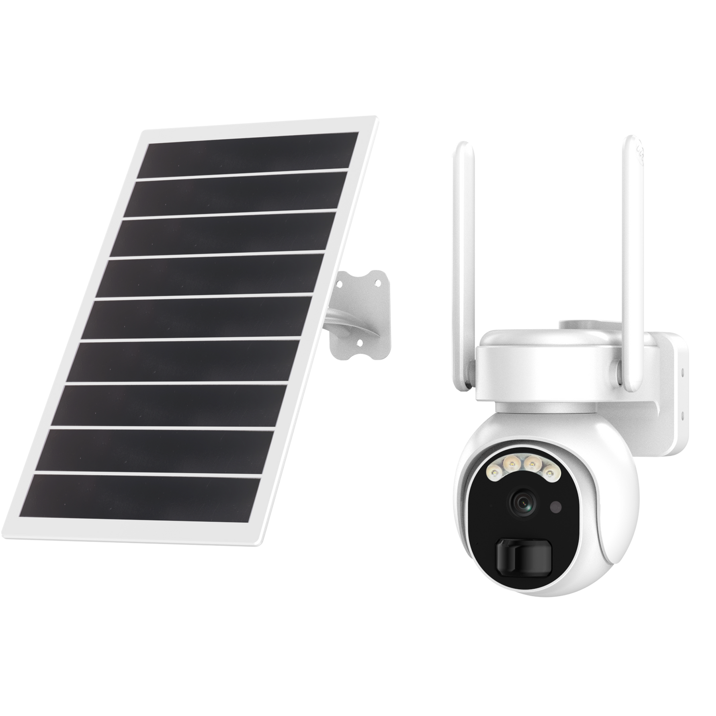 TY10 4G LTE wire-free security camera with solar panel