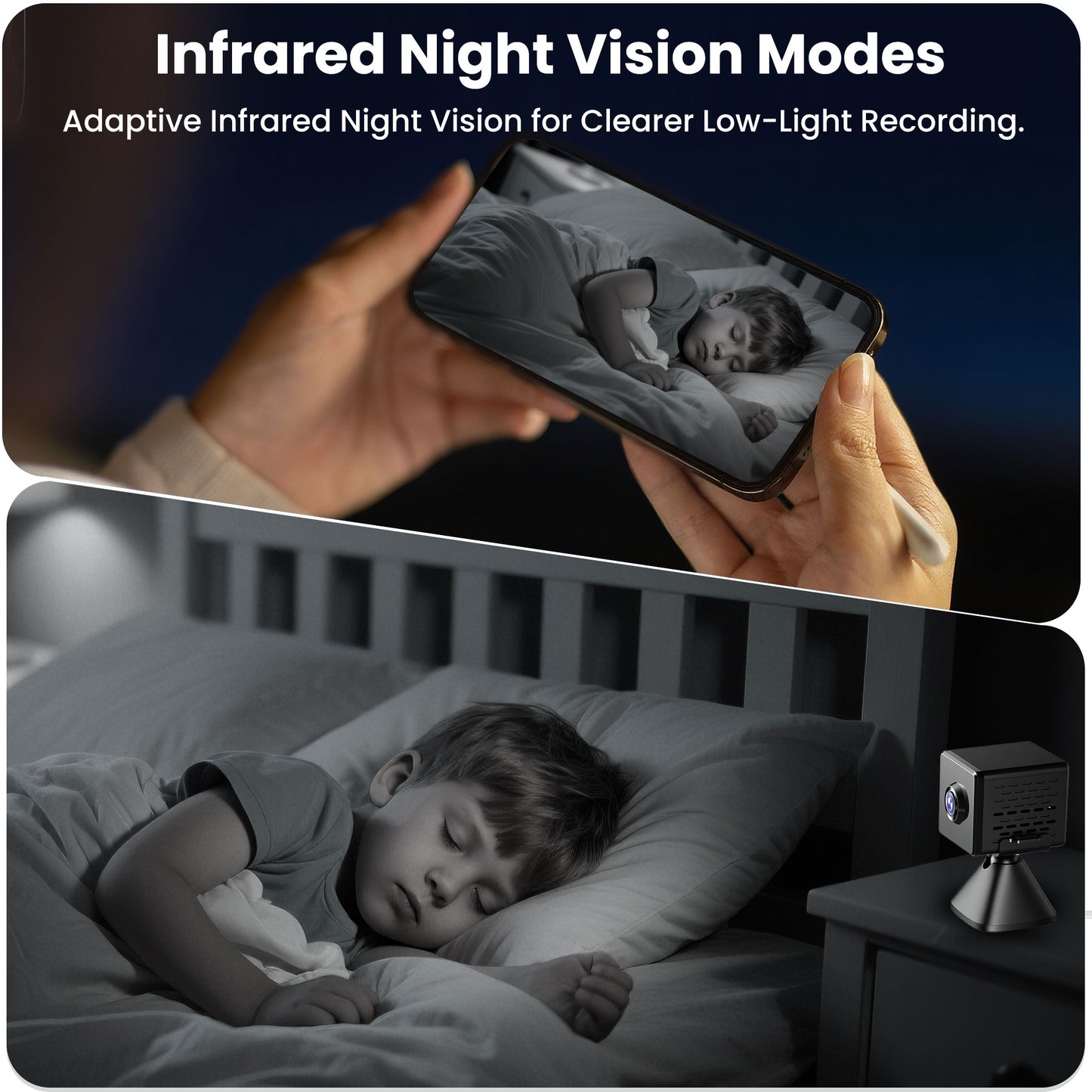 A3 2.4G&5G Wi-Fi Mini Hidden Camera