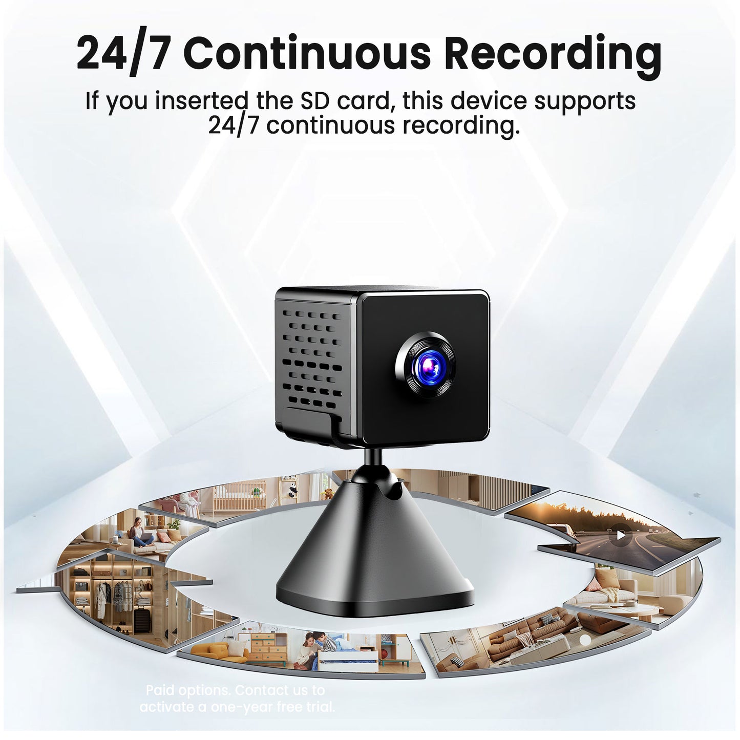 A3 2.4G&5G Wi-Fi Mini Hidden Camera