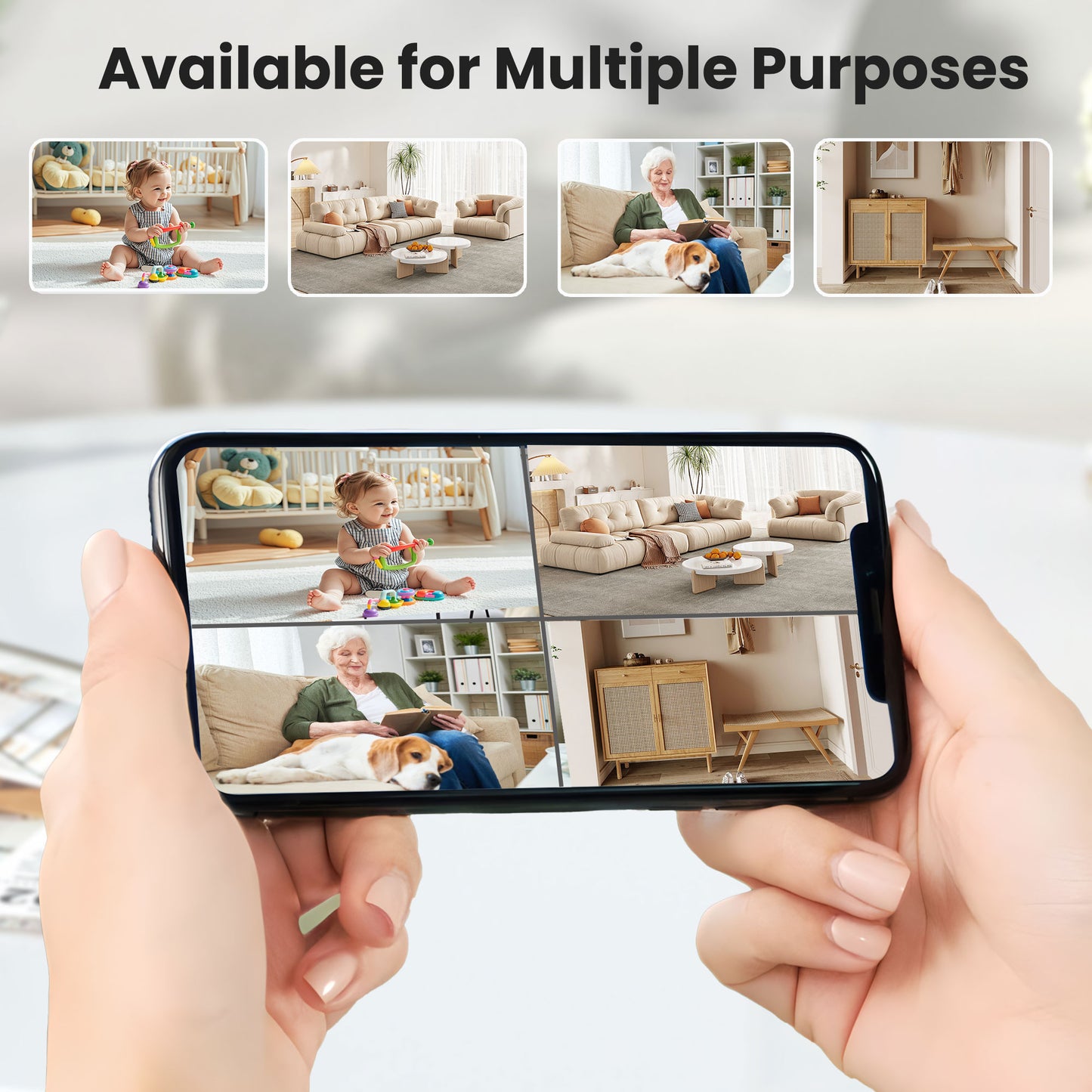A3 2.4G&5G Wi-Fi Mini Hidden Camera