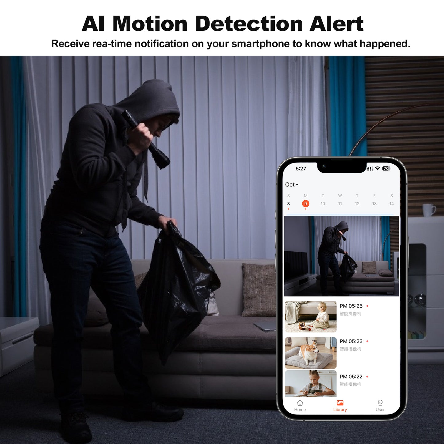 X20 indoor Wi-Fi camera
