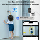 Indoor nanny cam with motion detection and siren alarm