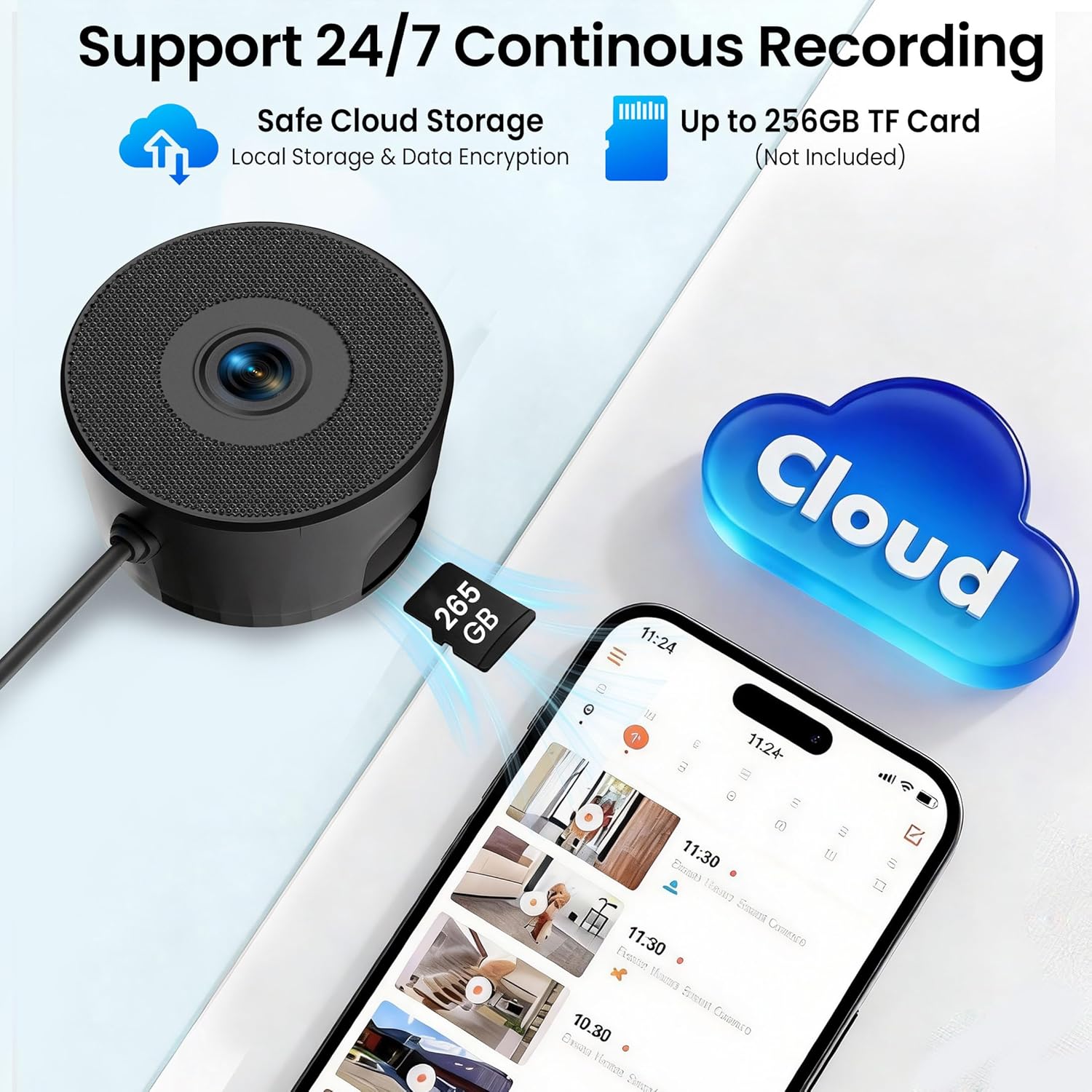 SP-CS996 2K 3MP 5GHz & 2.4GHz WiFi Window Camera