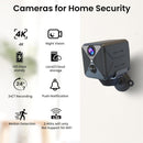 Javiscam 4K WiFi hidden spy camera indoor home security
