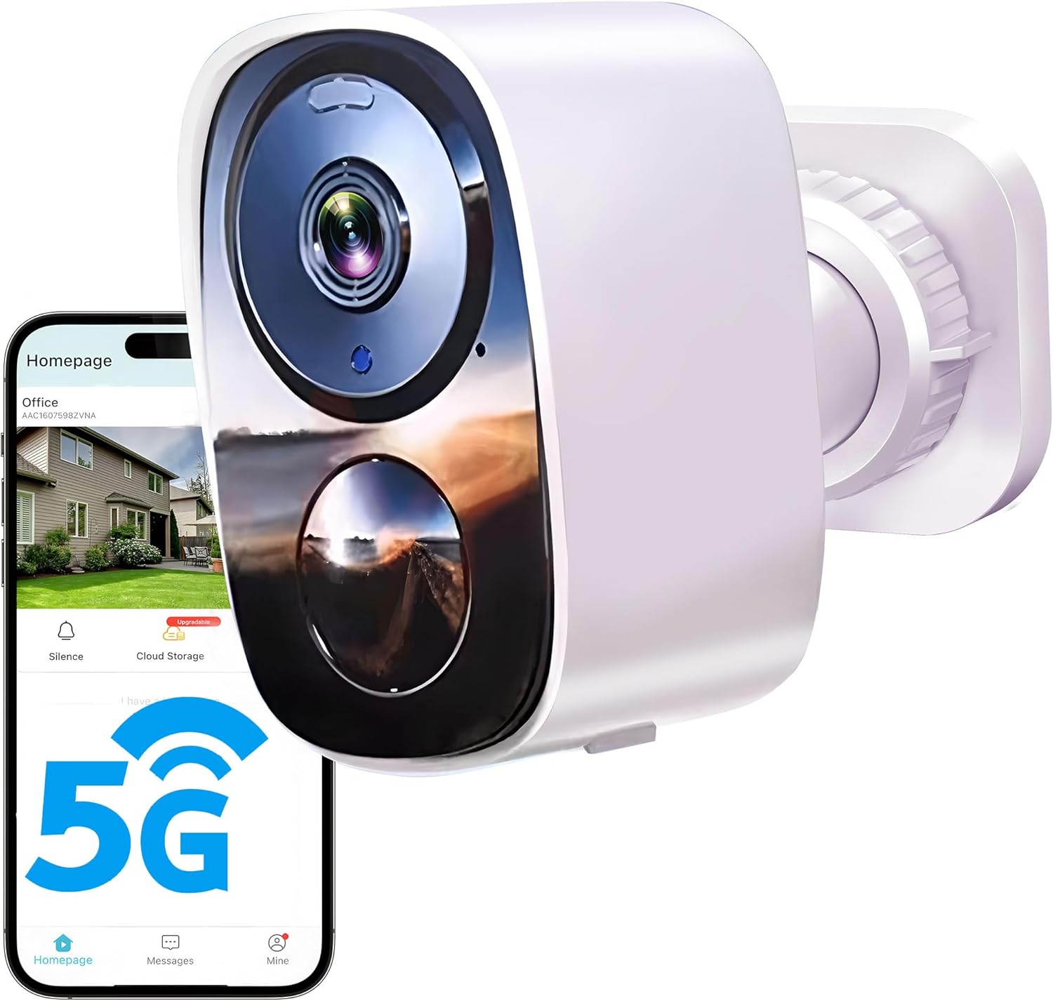 CB54W 2.4G & 5G Wi-Fi Outdoor Security Camera