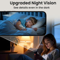 Javiscam 2025 4K indoor WiFi security camera with night vision