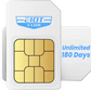 UBox/YBox EIOTCLUB SIM card data (CA only) - 6 month