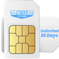 UBox/YBox EIOTCLUB SIM card data (CA only) - 1 month