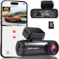 4K Dash Cam Front with Built-in WiFi for Cars, 32GB Card Included