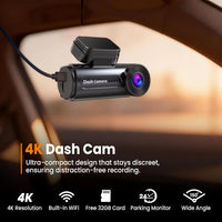 SP-OK710 Ultra HD 4K Wi-Fi Dash Cam