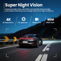 SP-OK710 Ultra HD 4K Wi-Fi Dash Cam
