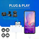 USB-C SD Card Reader for Phone & Tablet, Micro SD / TF Card Adapter, Type-C Memory Card Reader (Card Not Included)