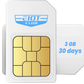 UBox/YBox EIOTCLUB SIM card data (CA only) - 1 month