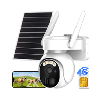 Javiscam 4G LTE solar outdoor security camera with SIM card